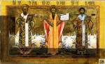 Три вселенских святителя. 1815–1817.  ГРМ